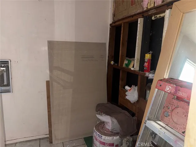 Bathroom area.