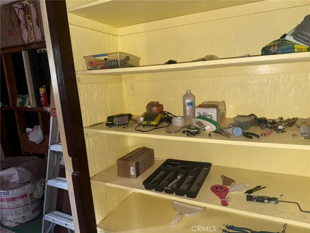 extra storage on way to bathroom.