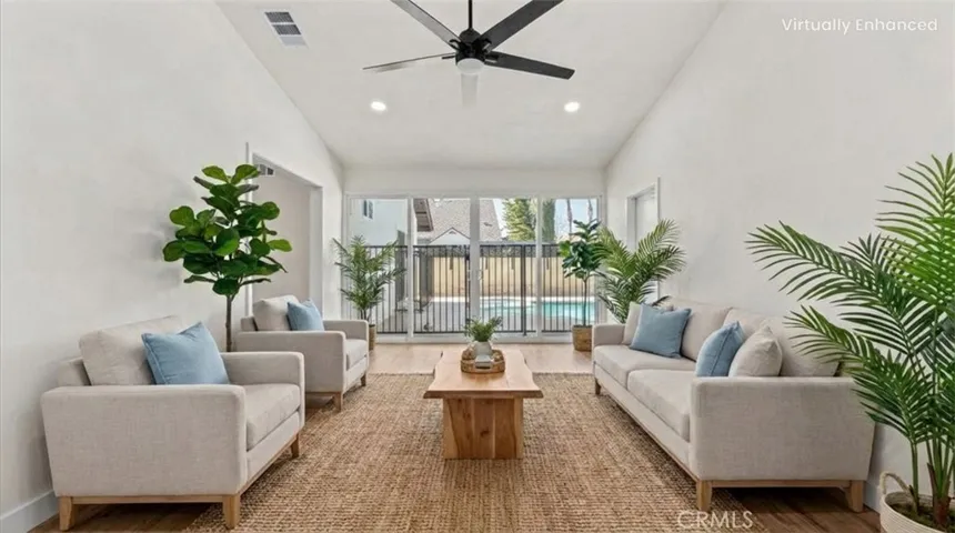 Digitally Enhanced--Staged Breezeway