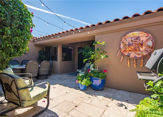 Entering Front Courtyard Patio