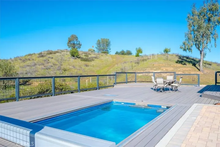 Back Yard Deck Pool