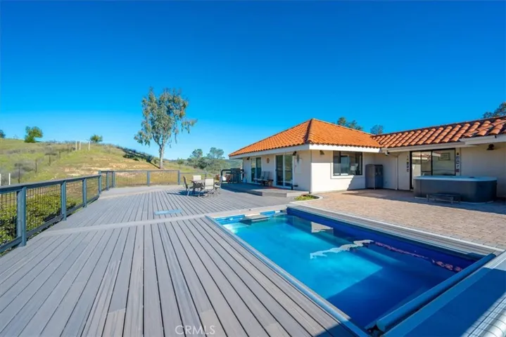 Back Yard Deck Pool