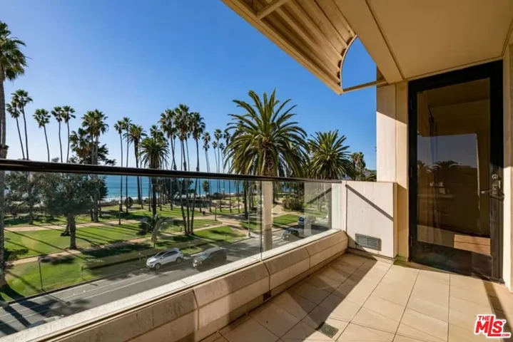Balcony Door to Master