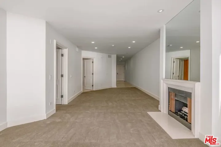 Living Area facing Entry Hall