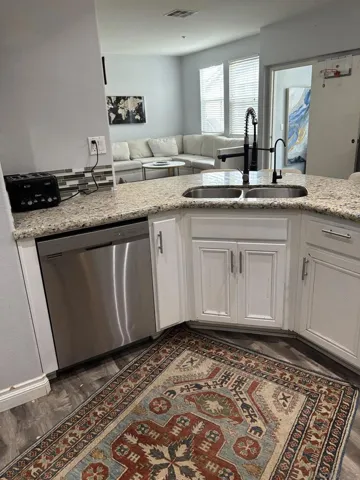 Dishwasher and filtered water from kitchen sink