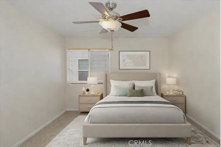 Guest Bedroom 2 Upstairs -Digitally Staged