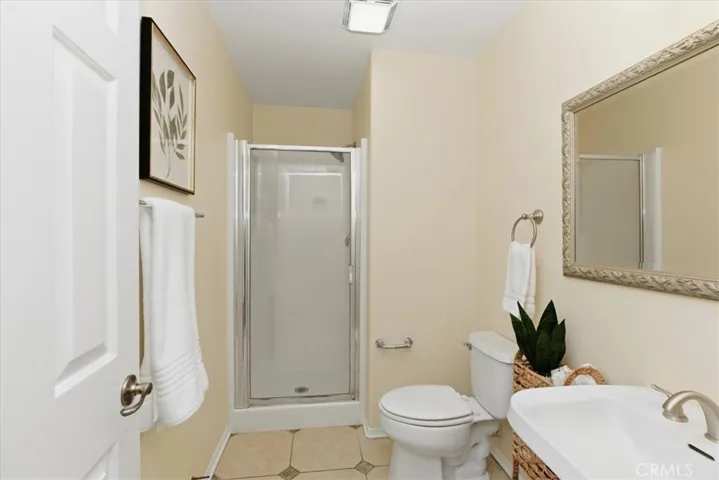 Guest bathroom downstairs