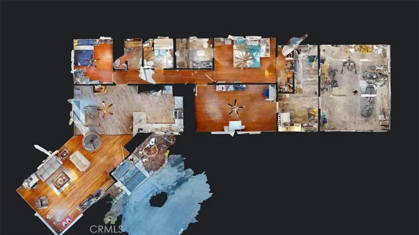 Overhead View showing layout