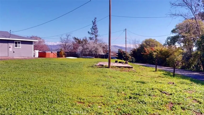 Looking towards back yard