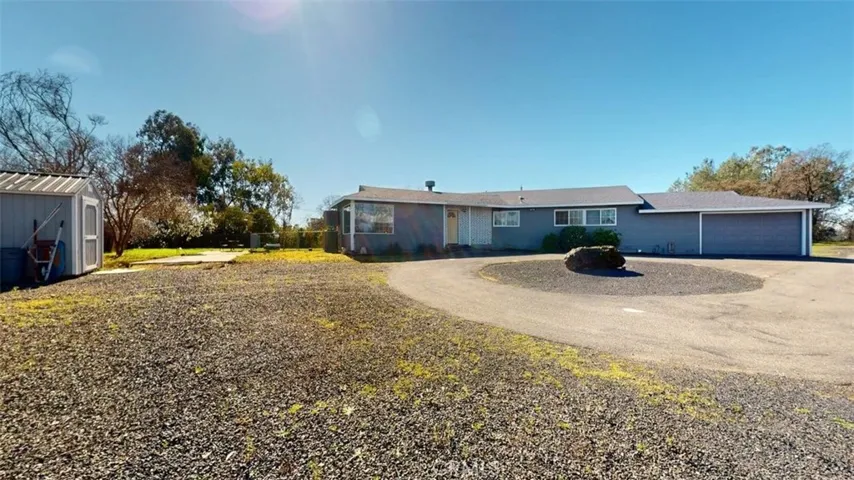 Looking towards home and side yard