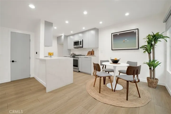 DINING AREA AND KITCHEN