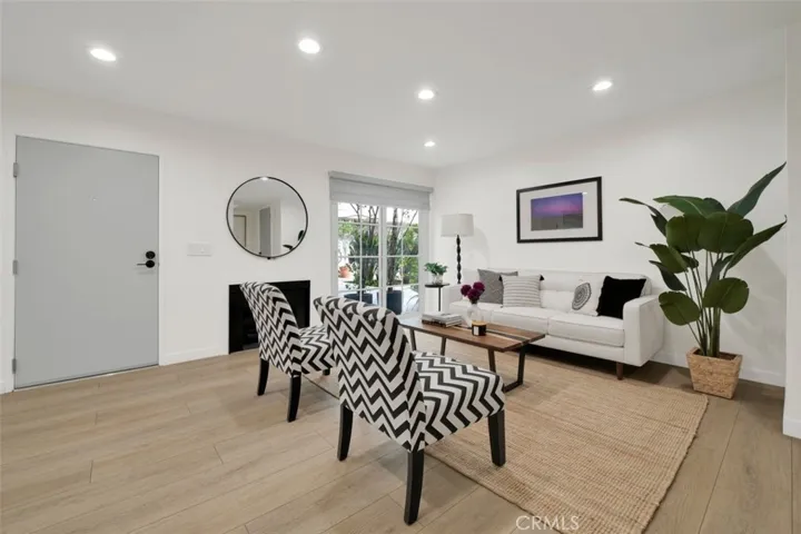 ENTRY WAY AND LIVING ROOM
