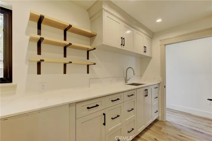Laundry room and floating cabinets