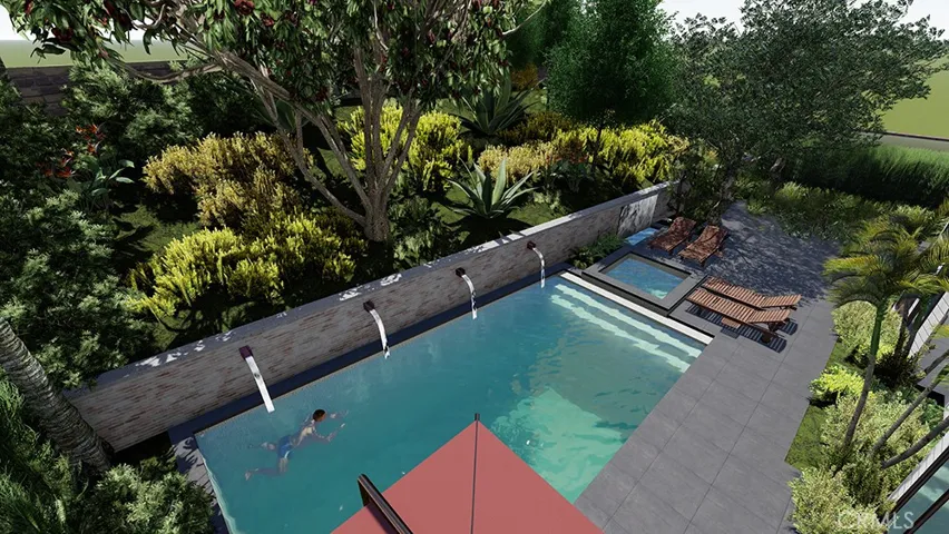New pool rendering!
