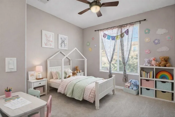 Virtually Staged Bedroom 4 Downstairs