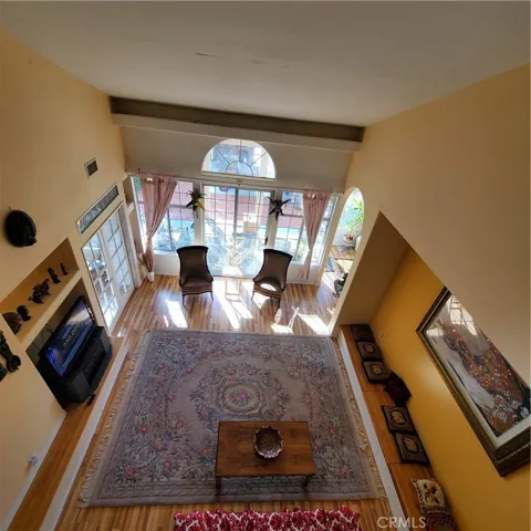 view from the loft