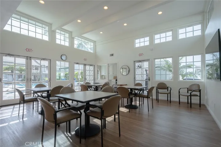 Clubhouse and Kitchen for your private events overlooking pool and spa