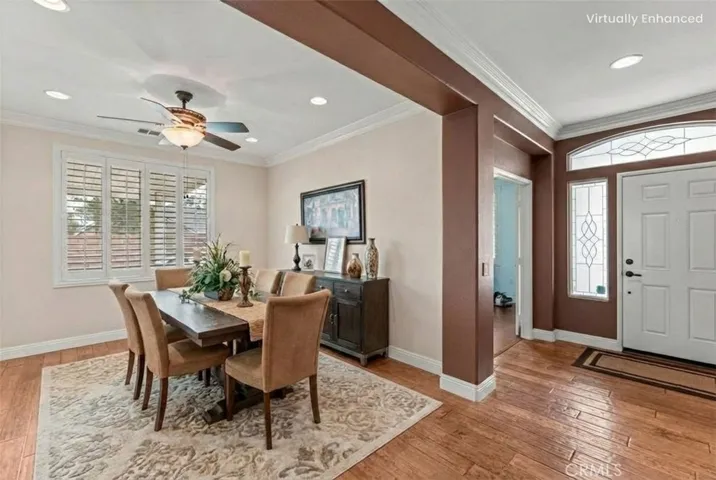 Dining Room Virtually Enhanced
