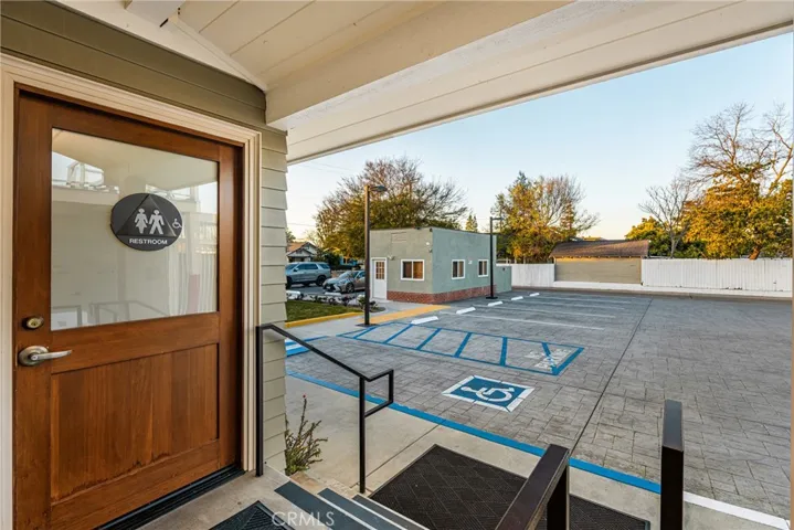 Entry to #2 bathroom from the exterior