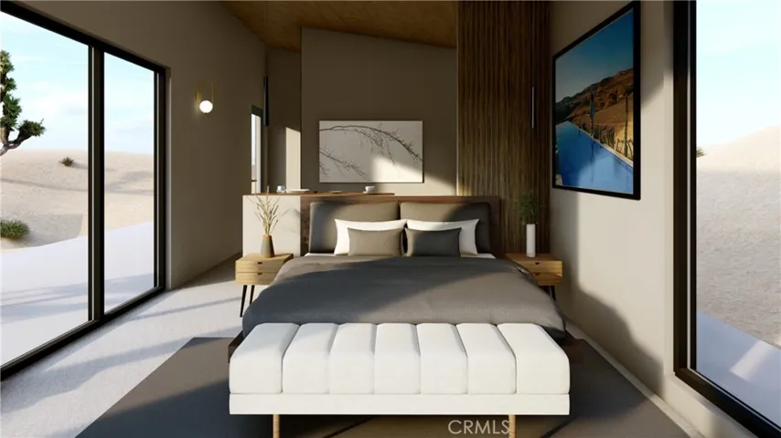 Guest home bedroom