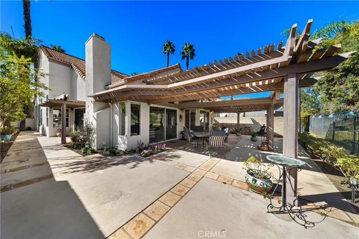 Your spacious patio is an outdoor oasis with so much space for entertaining or just relaxing.  You will love the easy care landscaping and afternoon shade.
