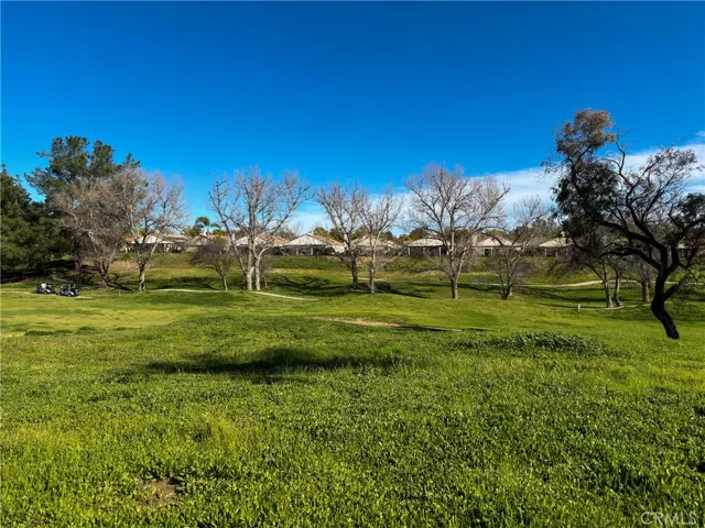 Serene view from your patio looking east to the golf course.