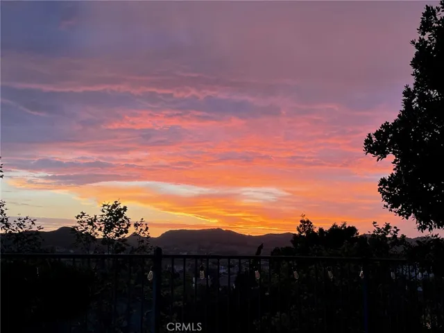 Dramatic backyard sunsets....