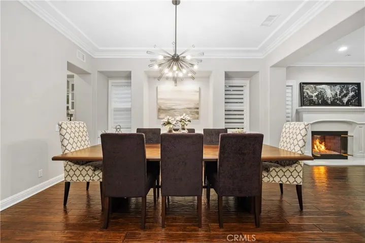 Dining room with extra storage