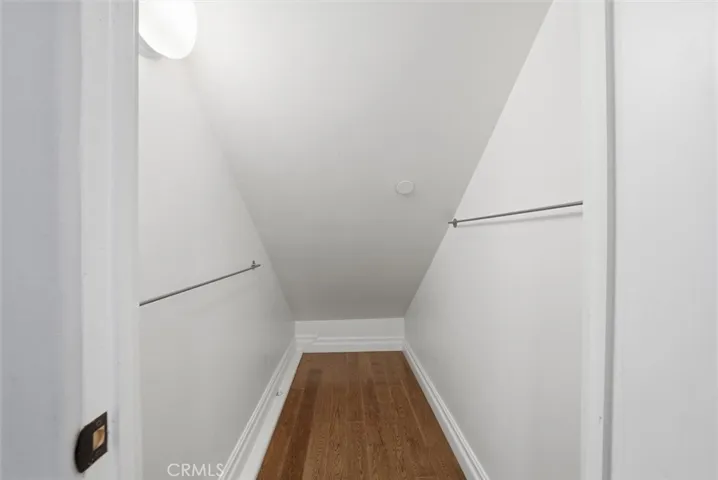 Underneath stairs storage closet