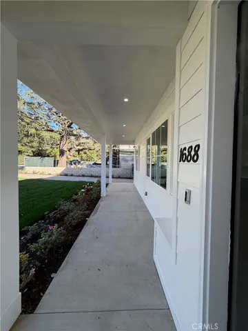 Front walkway