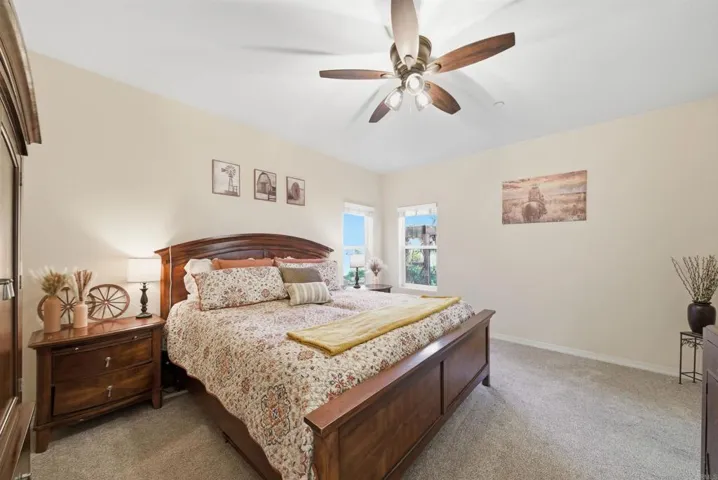 Primary bedroom wide