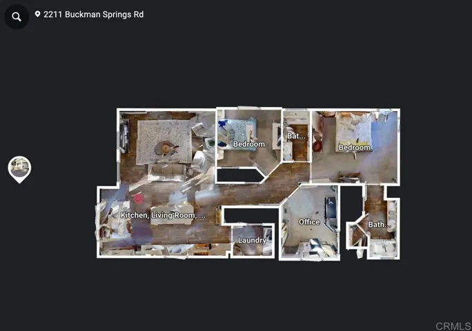 Main House Schematic floor plan