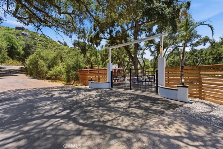 Back entrance Gate