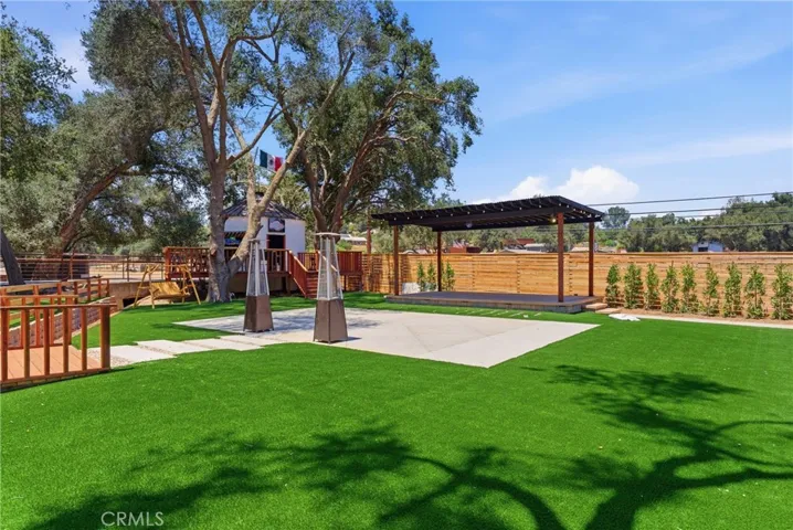 Turf area