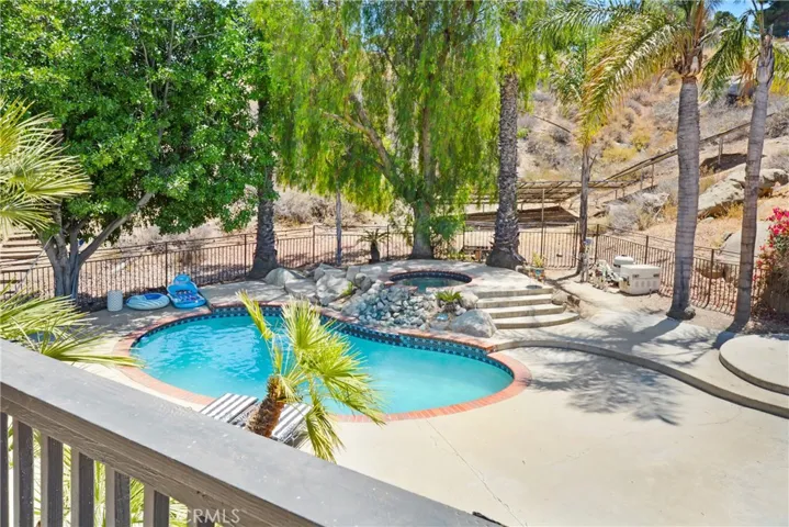 View of Pool from 3rd bedroom Balcony