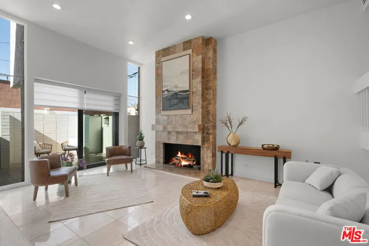 Fireplace digitally rendered