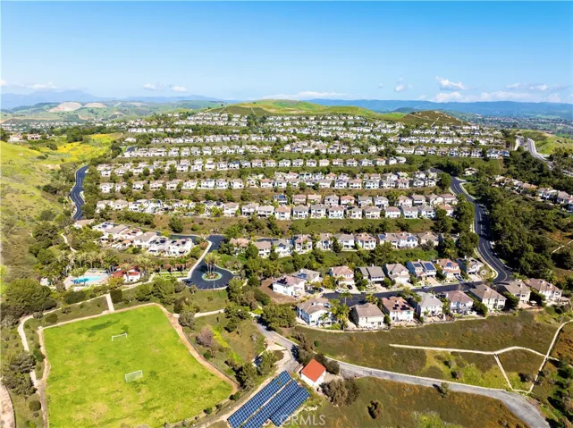 Aerial reverse view of The Reserve South.