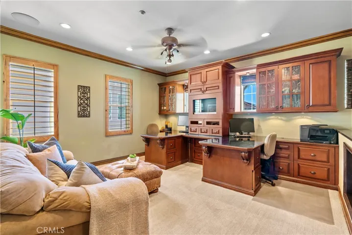 Home Office in the second floor Loft.