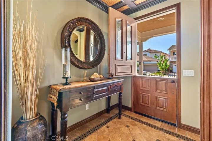 Dutch Door Front Entry to let the sea breezes in.
