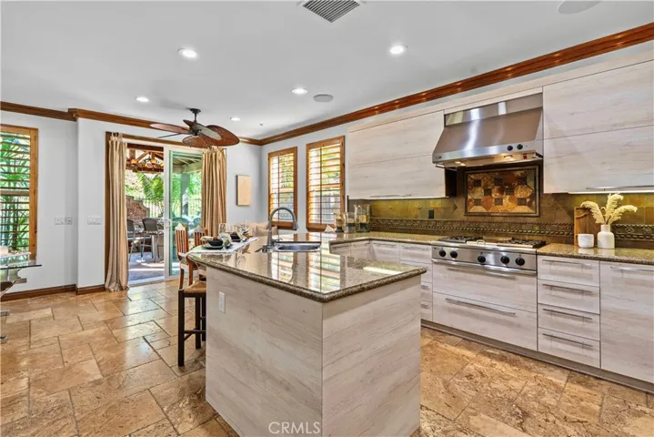 View of The Kitchen, entering from. the Dining Room