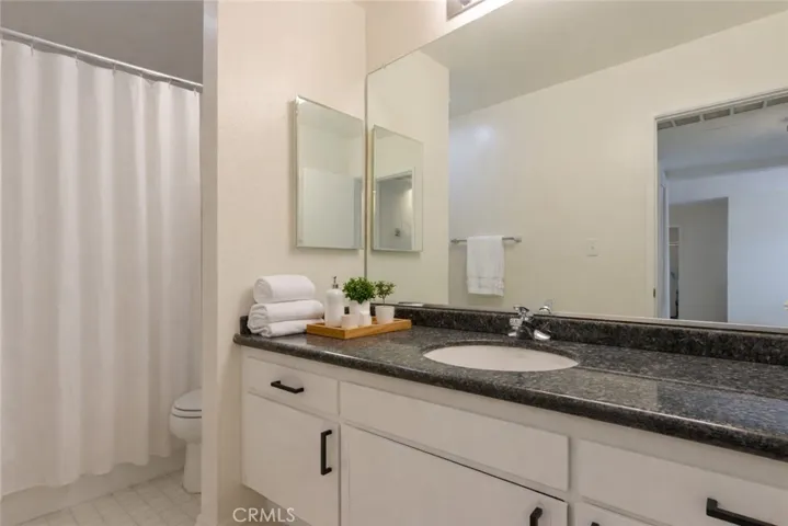 Guest Bath. Virtually Enhanced Photo