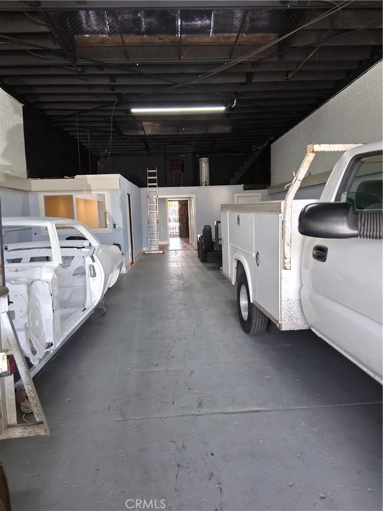Large warehouse area.