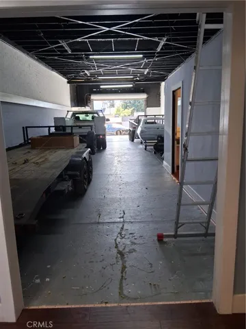 Large warehouse area.