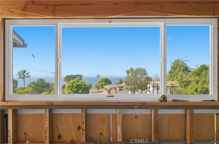 View from kitchen