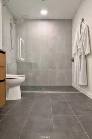 Bathroom, Virtually Staged. Photo is not of this exact unit but is representative of quality and finish.