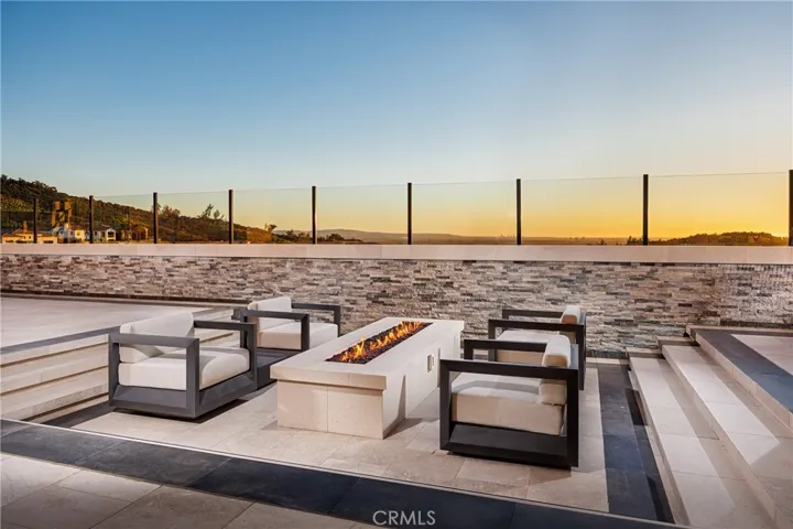 Fire Pit Seating Area