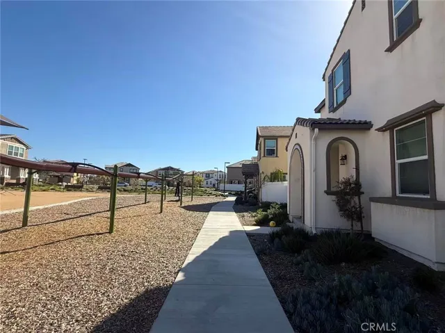 House next to the park