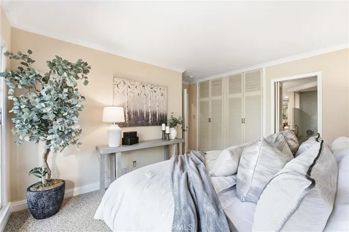 Primary Bedroom is bright and airy!