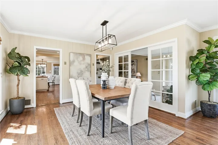 Dining Room sits off the Living Room and Kitchen!