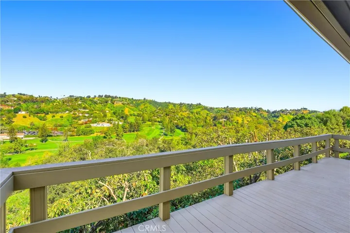 Deck off the Bonus Room has stunning views of the Hacienda Golf Club!